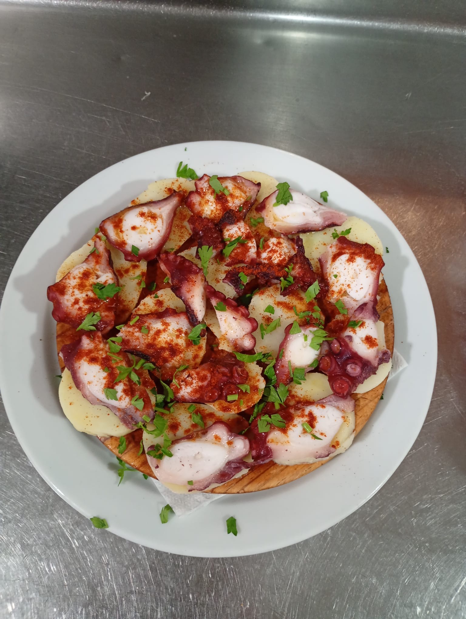 Pulpo a la gallega