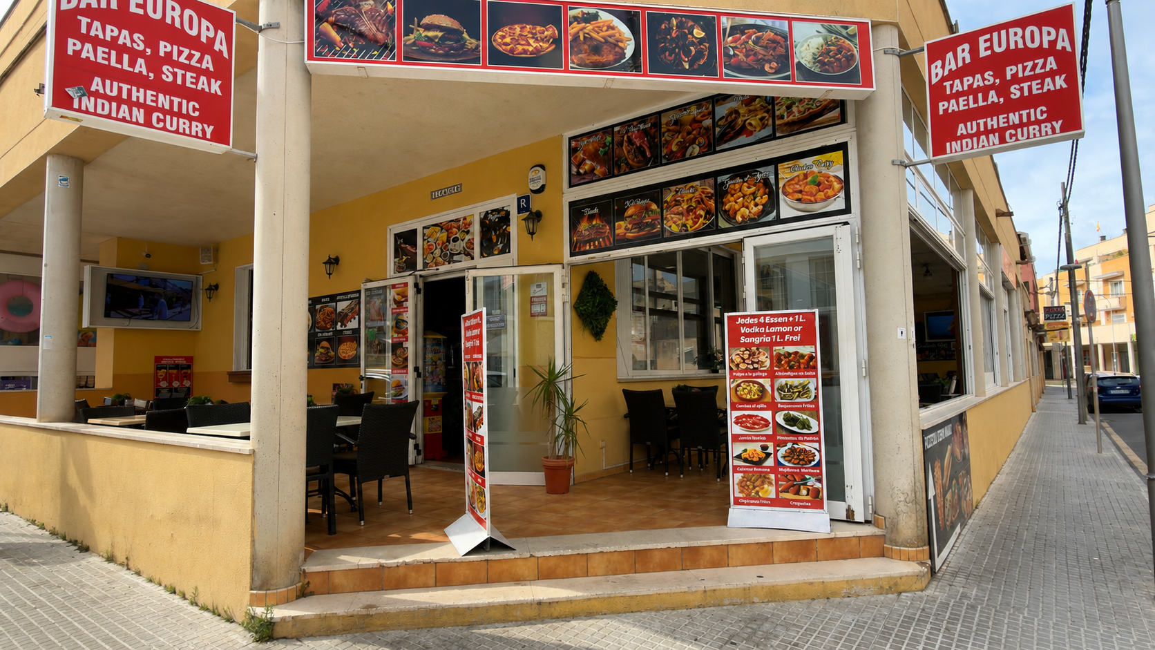 Fachada Bar Europa